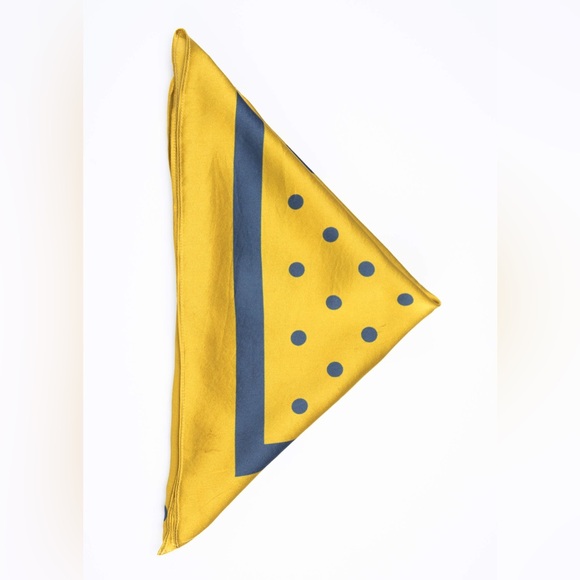 LILYSILK Vintage Polka Dot Silk Scarf - Picture 3 of 6